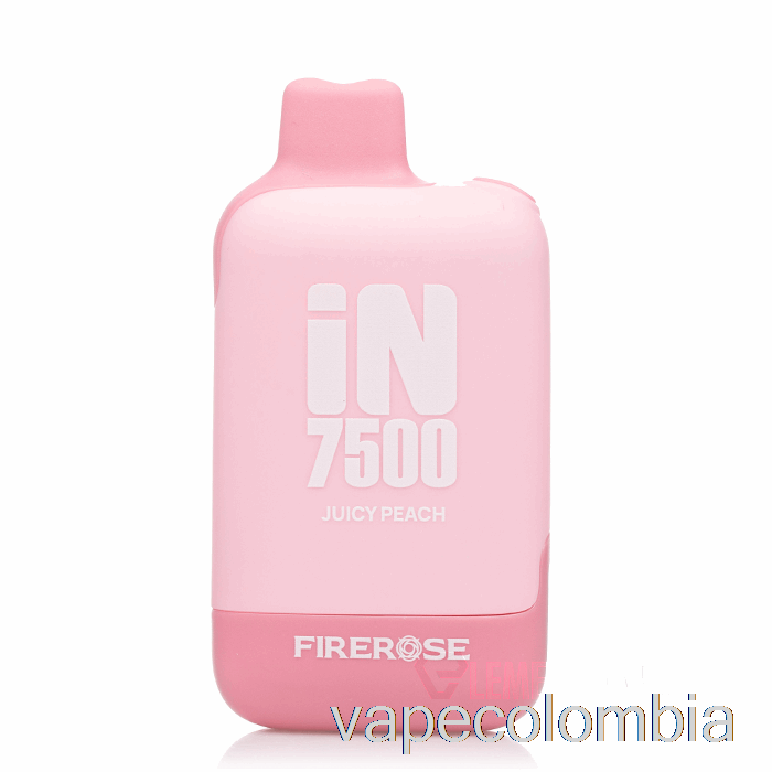 Vape Recargable Firerose In7500 Melocotón Jugoso Desechable